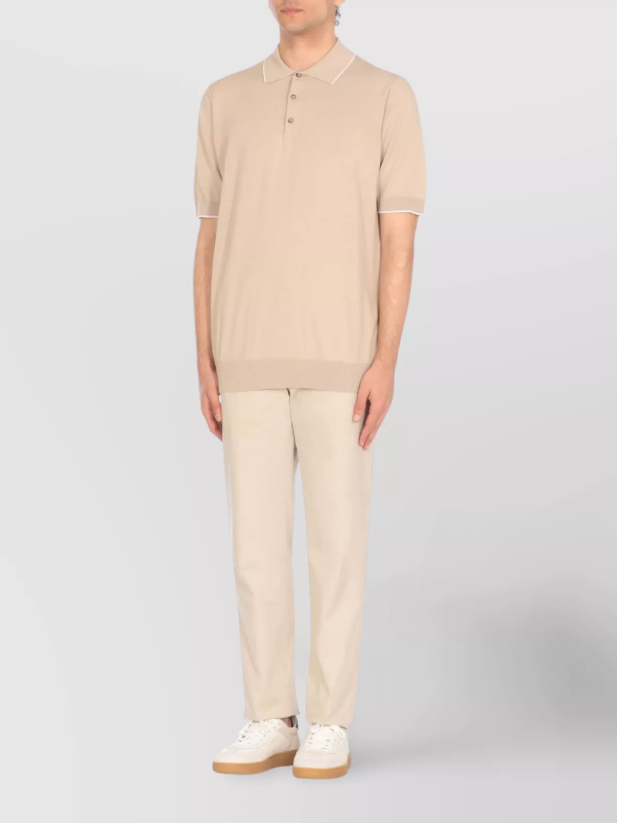 Peserico Men's Cotton Polo Shirt