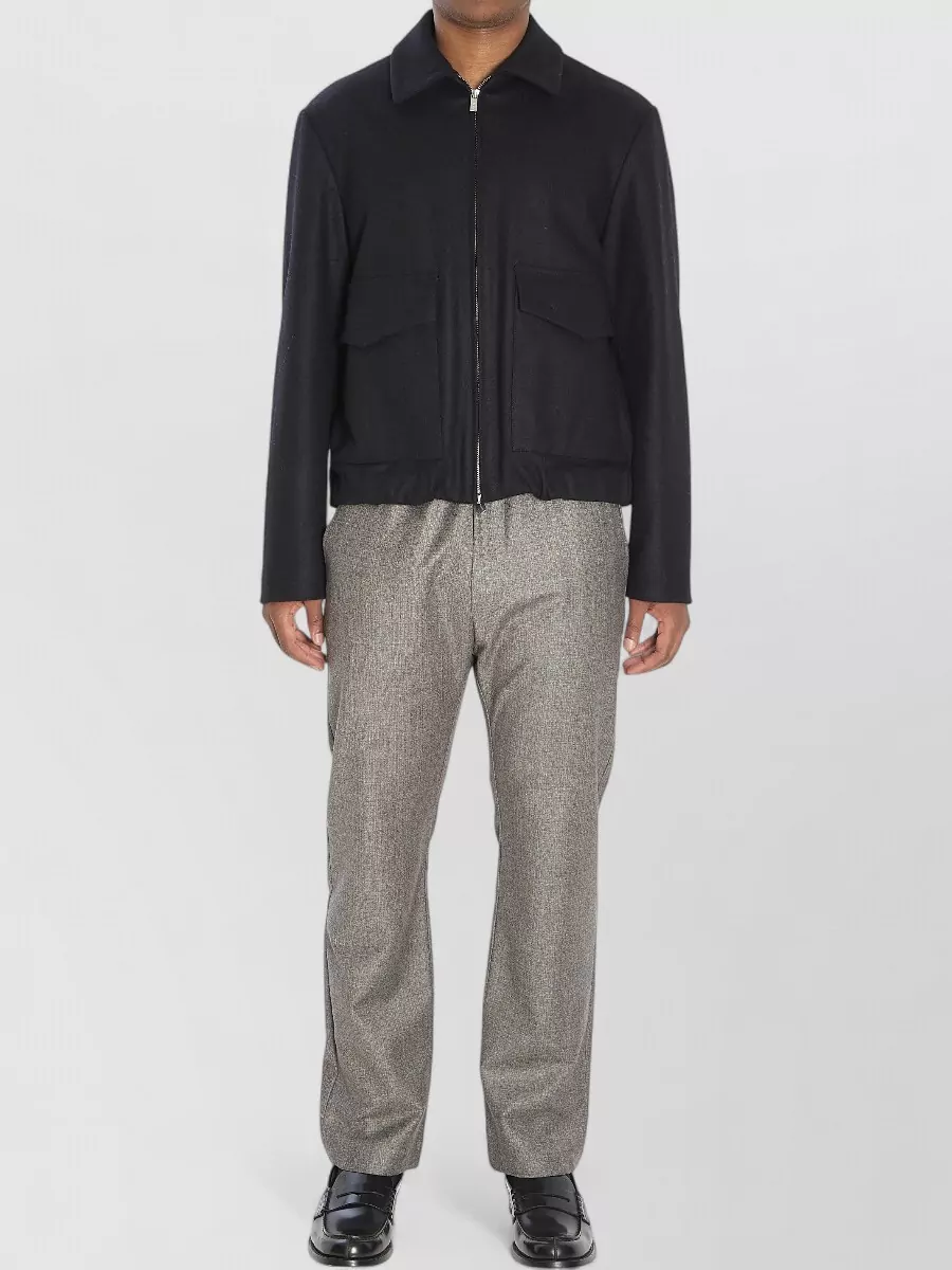 Barena wool blend regular-fit bomber jacket