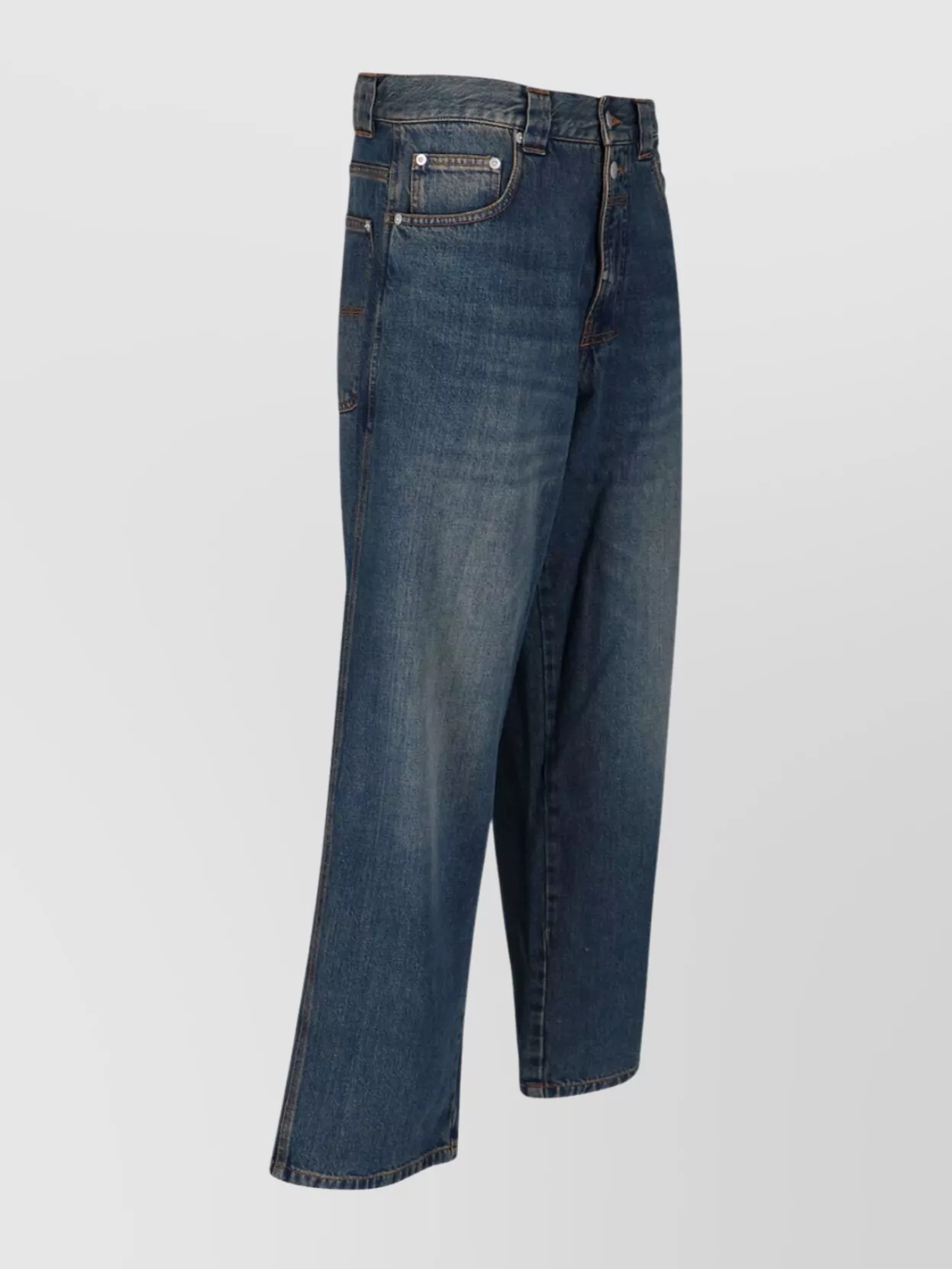 Gimaguas Straight Leg Trousers With Front And Back Pockets