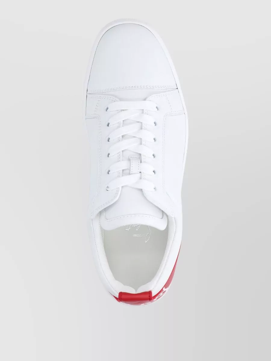 Christian Louboutin Low Top Sneakers Rubber Sole Detail