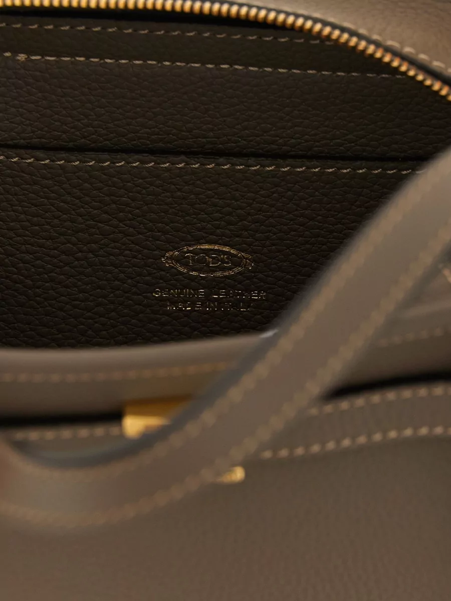 Tod's T Timeless Mini Leather Shoulder Bag