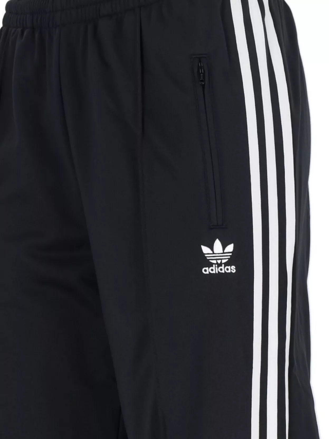 Adidas Straight Trousers With Elastic Waistband And Side Stripes