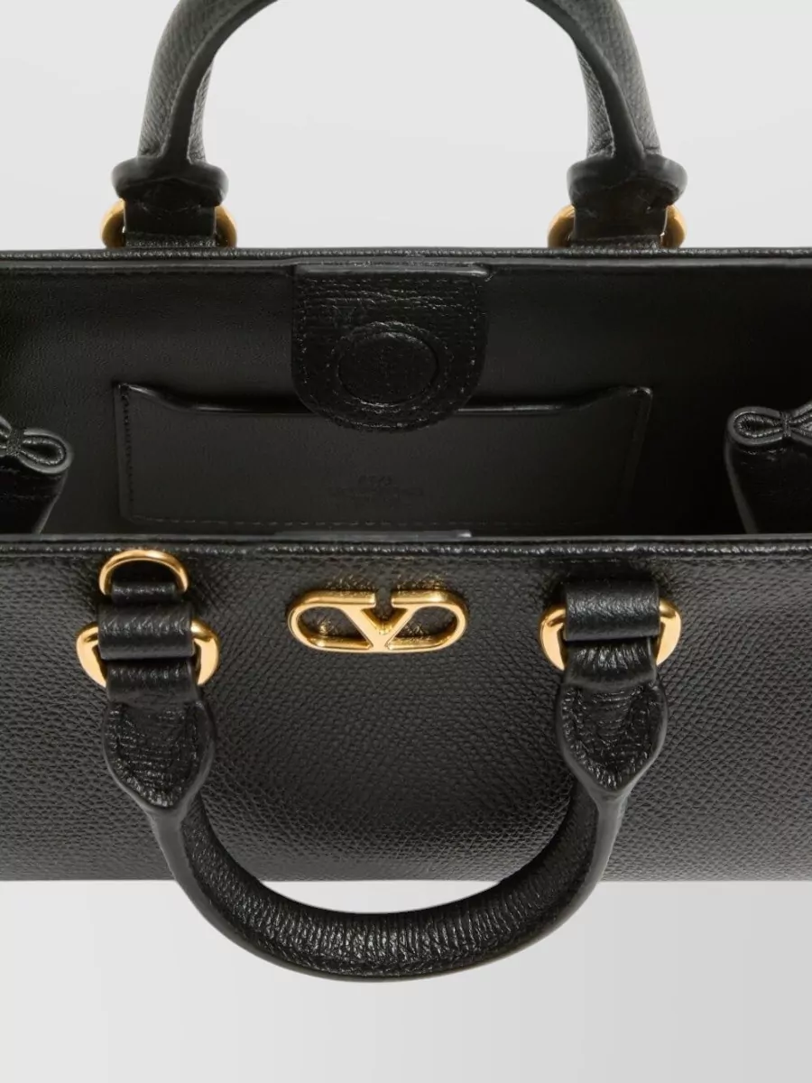 Valentino Garavani Vlogo Signature Mini Leather Shoulder Bag