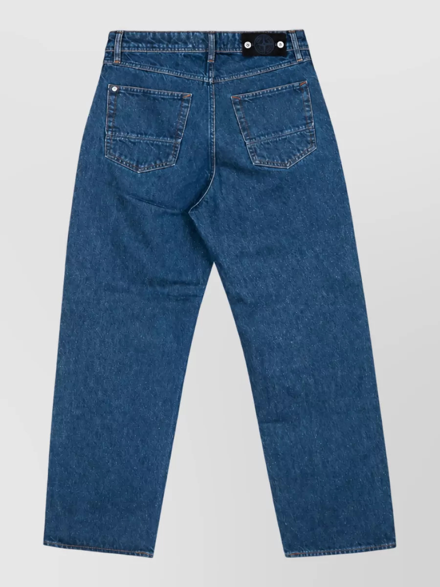 Stone Island Denim Straight-Leg Jeans