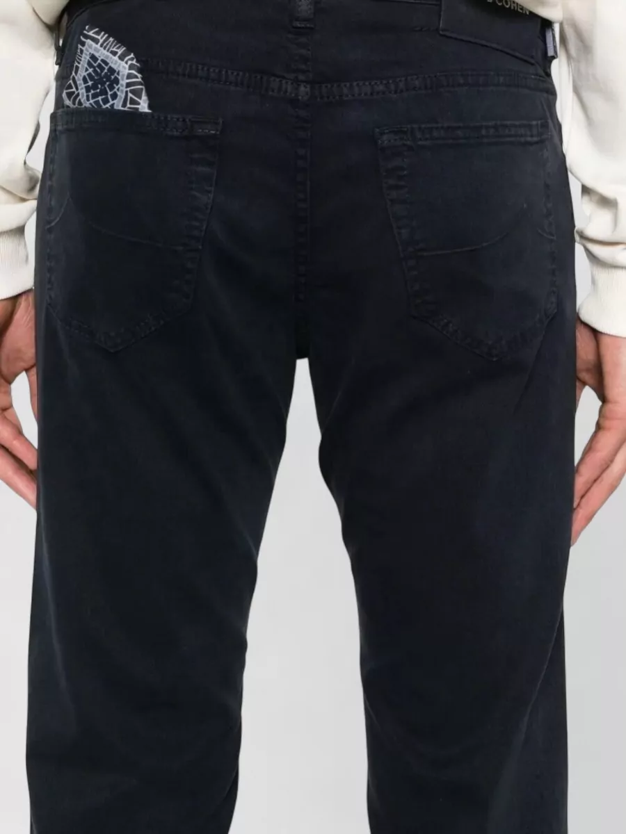 Jacob Cohen Slim-Fit Straight-Leg Trousers