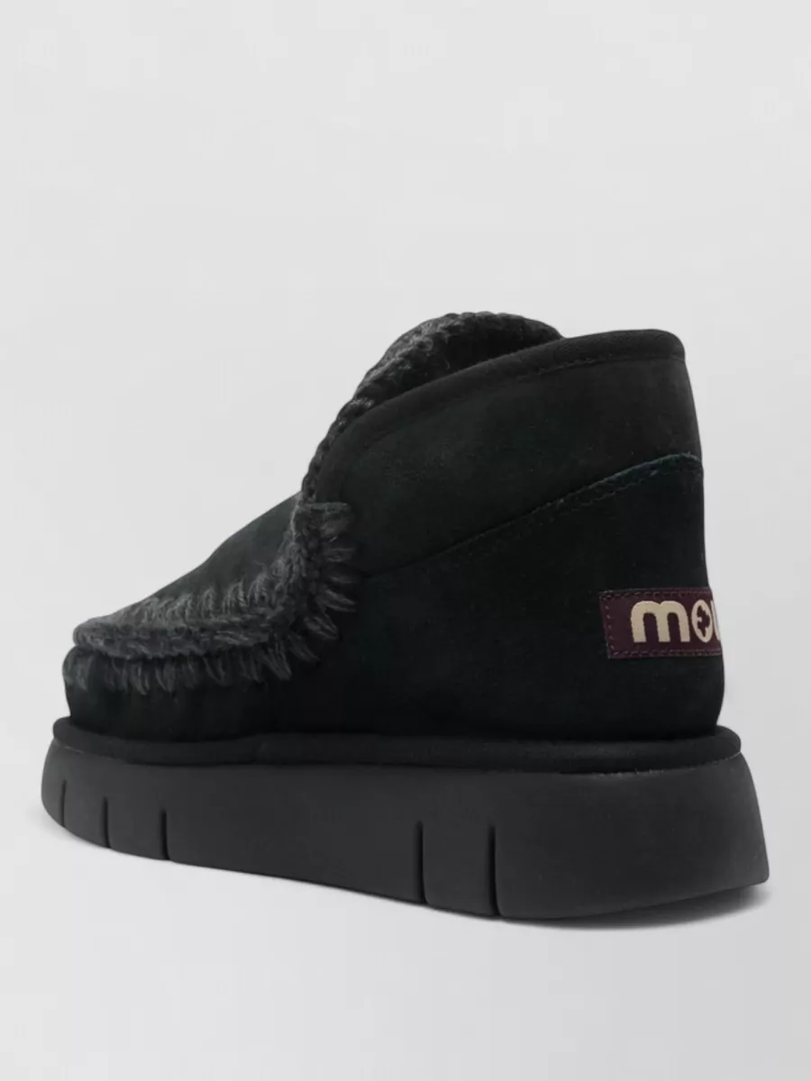 Mou Leather Boots