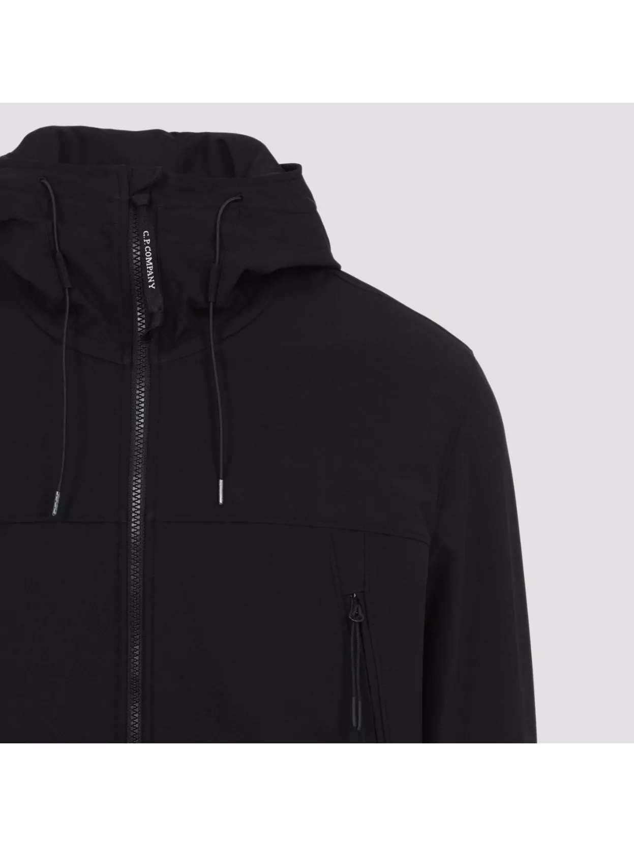 C.p. Company Shell-r Goggle Jacket Drawstring Detail