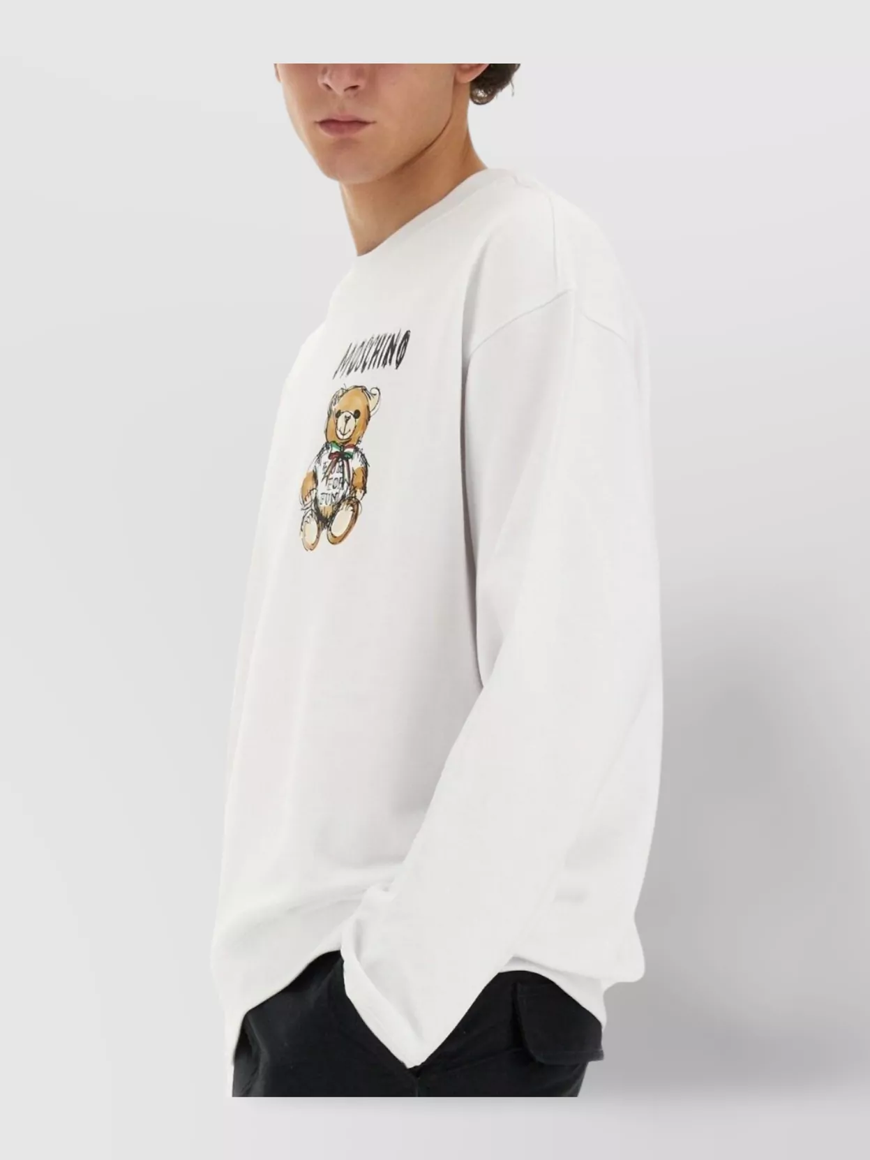 Moschino "Teddy Bear Drawn" Sweatshirt