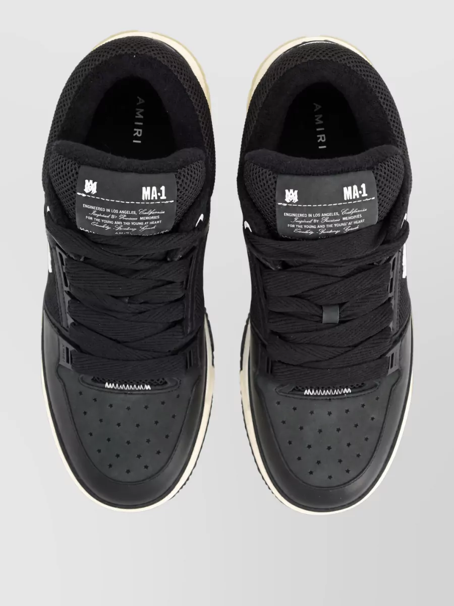 Amiri Leather Low-Top Sneakers