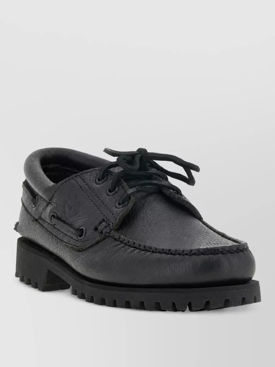 Timberland leather boat shoes