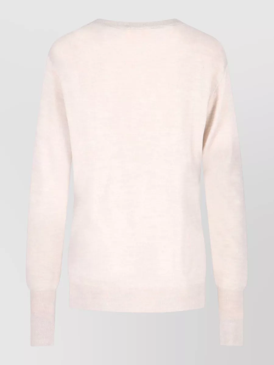 Ma'ry'ya Cashmere Silk Wool Crewneck Jumper