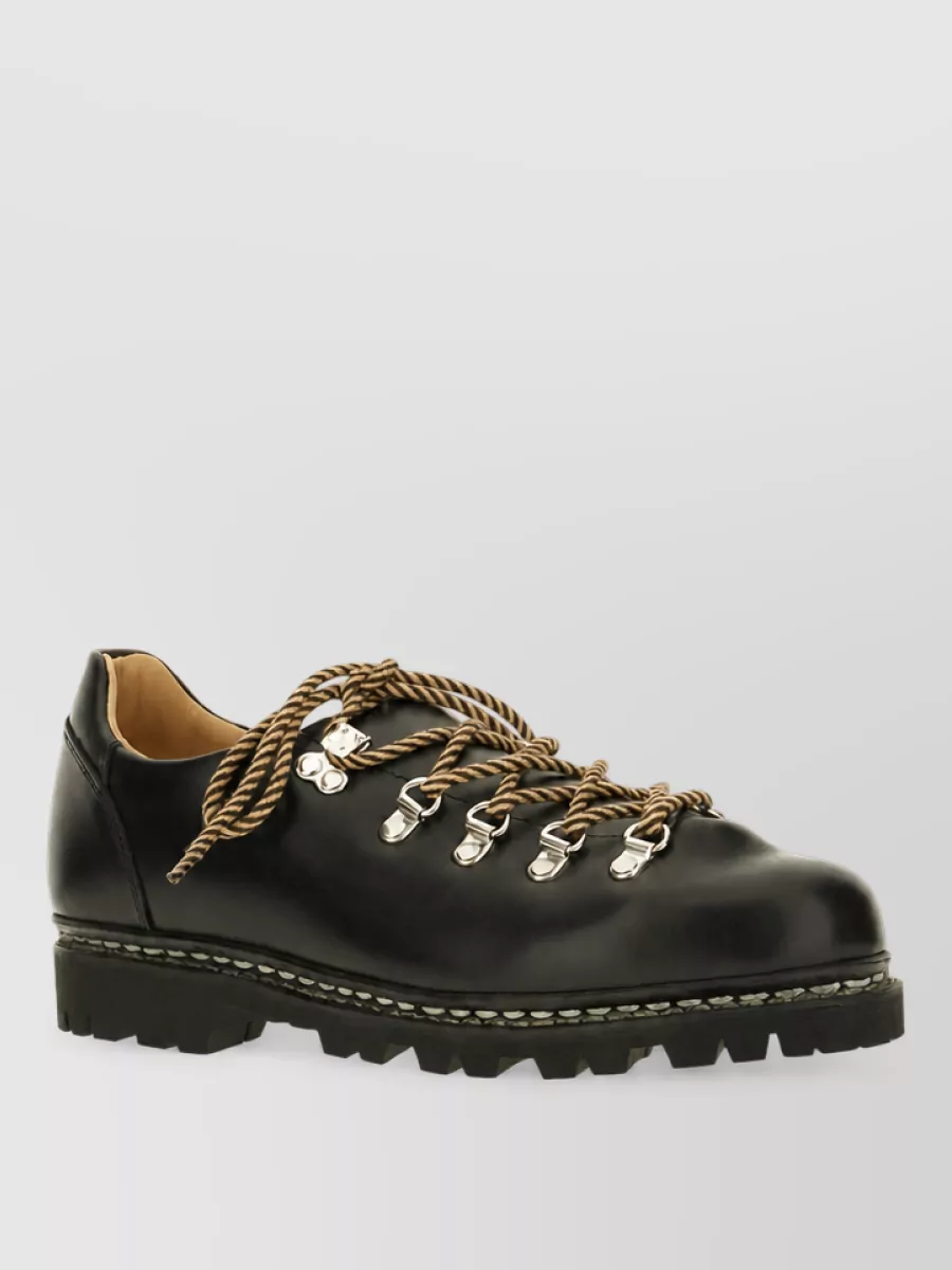 Paraboot leather lace-up boots