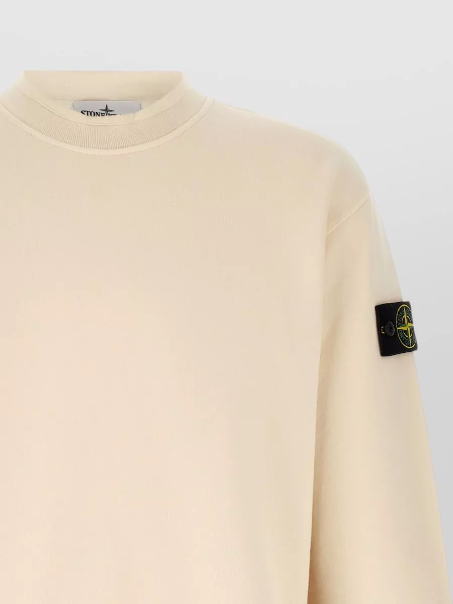 Stone Island Cotton Crew Neck Sweatshirt