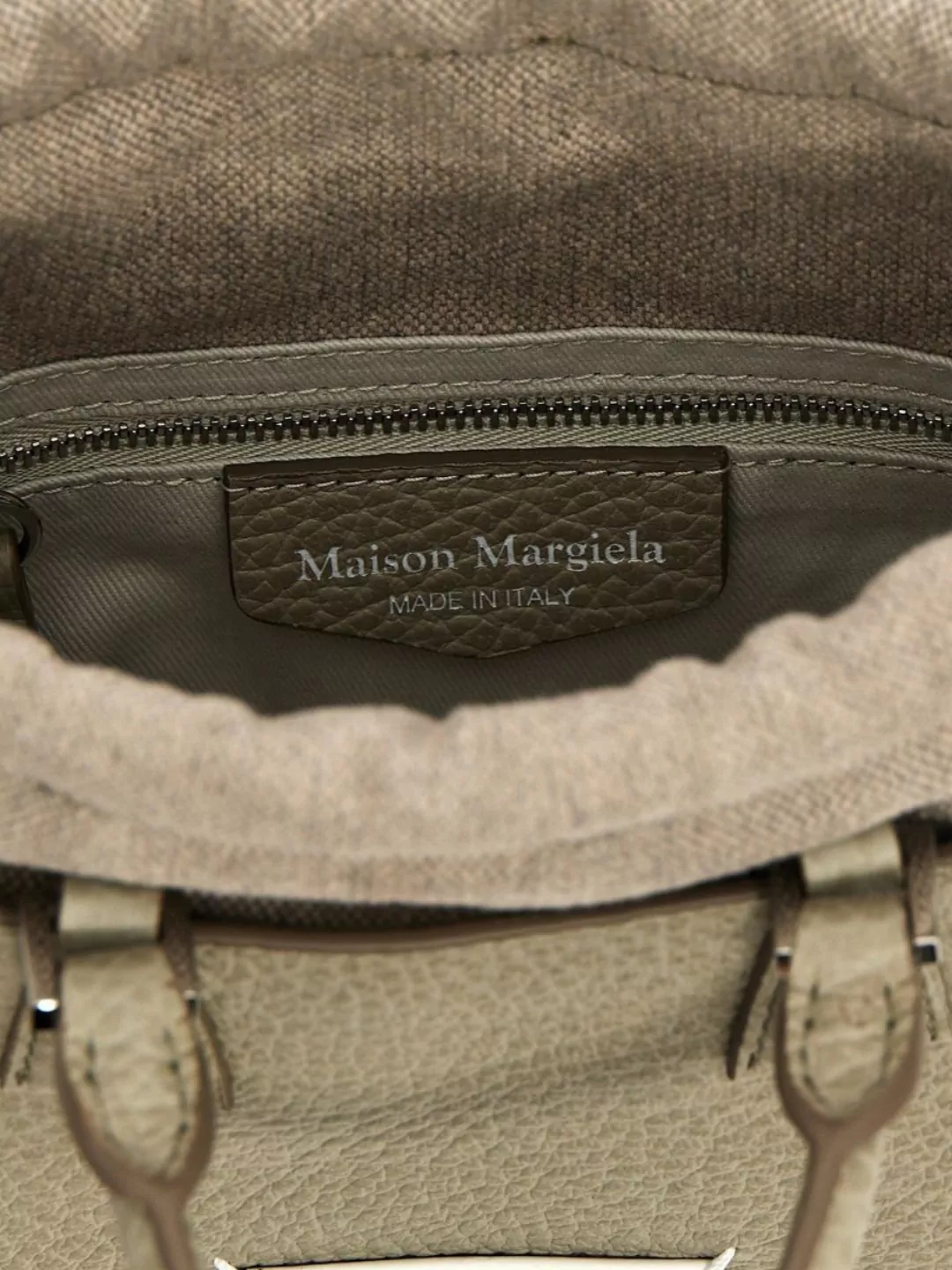 Maison Margiela Textured Finish Horizontal Tote Bag