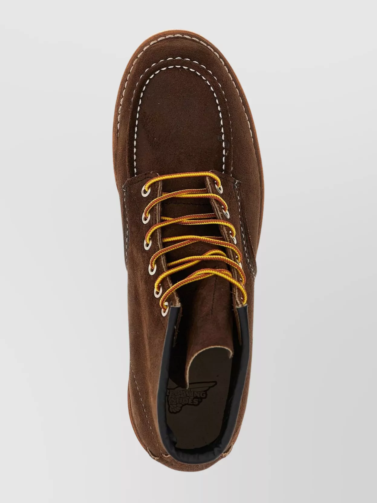 Red Wing Shoes Ankle Boots With Round Toe And Rubber Sole