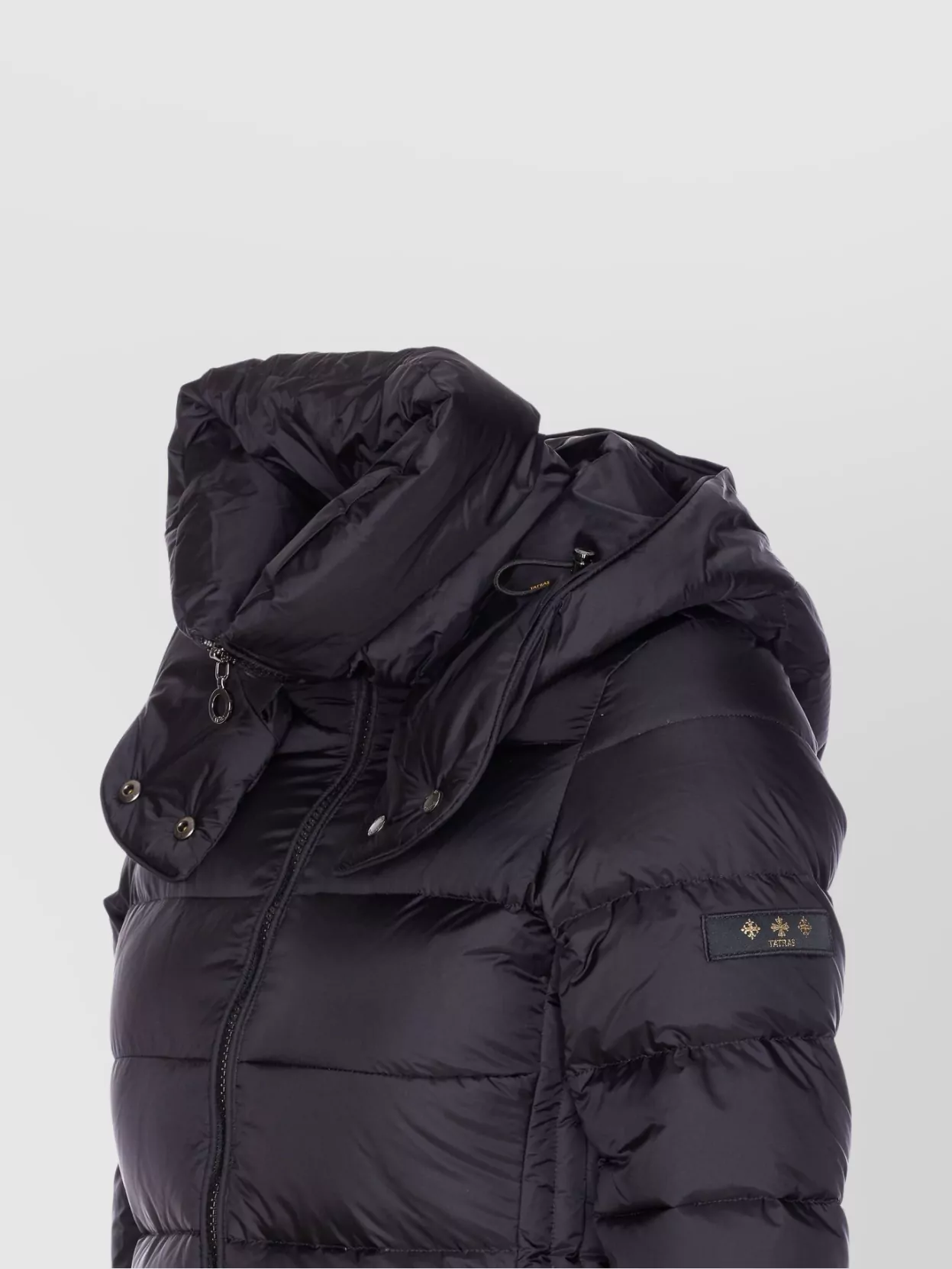 Tatras Hooded Long Length Padded Quilted Jacket