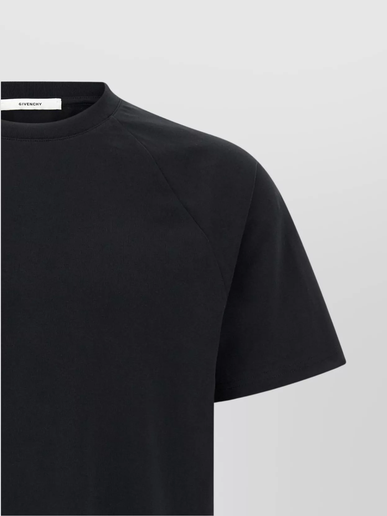 Givenchy T-Shirt With Satin Detail And Stripes