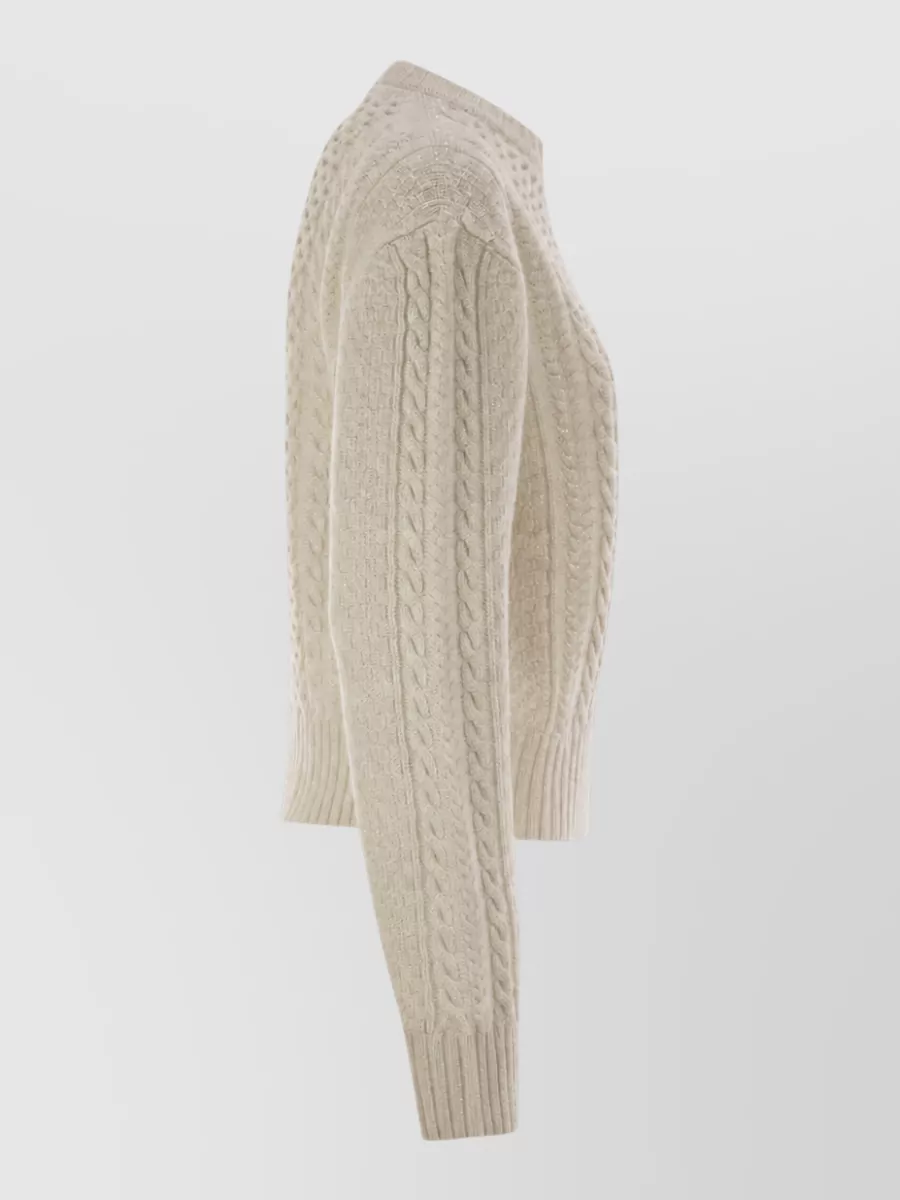 Fabiana Filippi Cashmere Wool Metallic Jumper