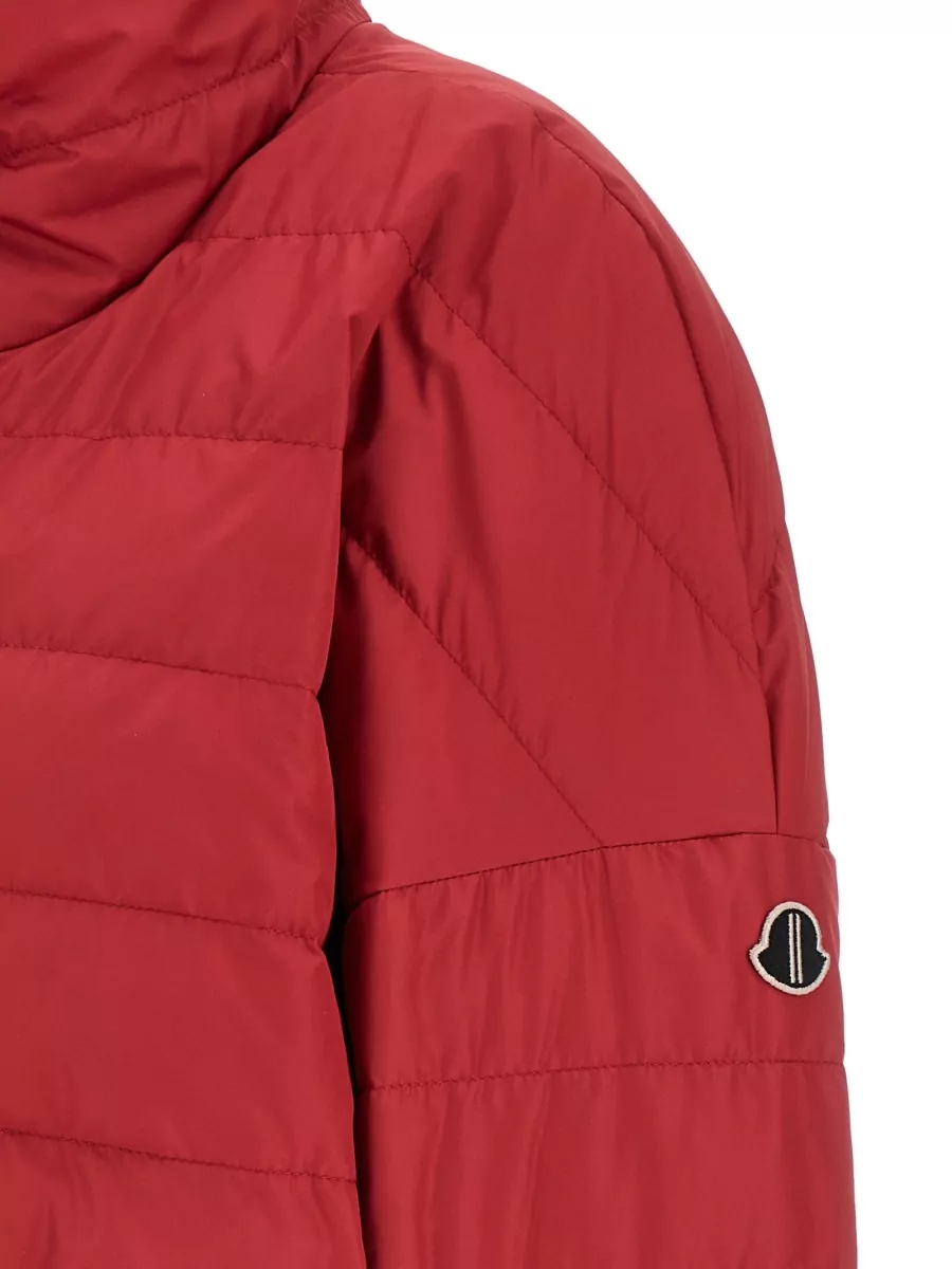 Rick Owens Down Cropped Quilted Puffer Jacket