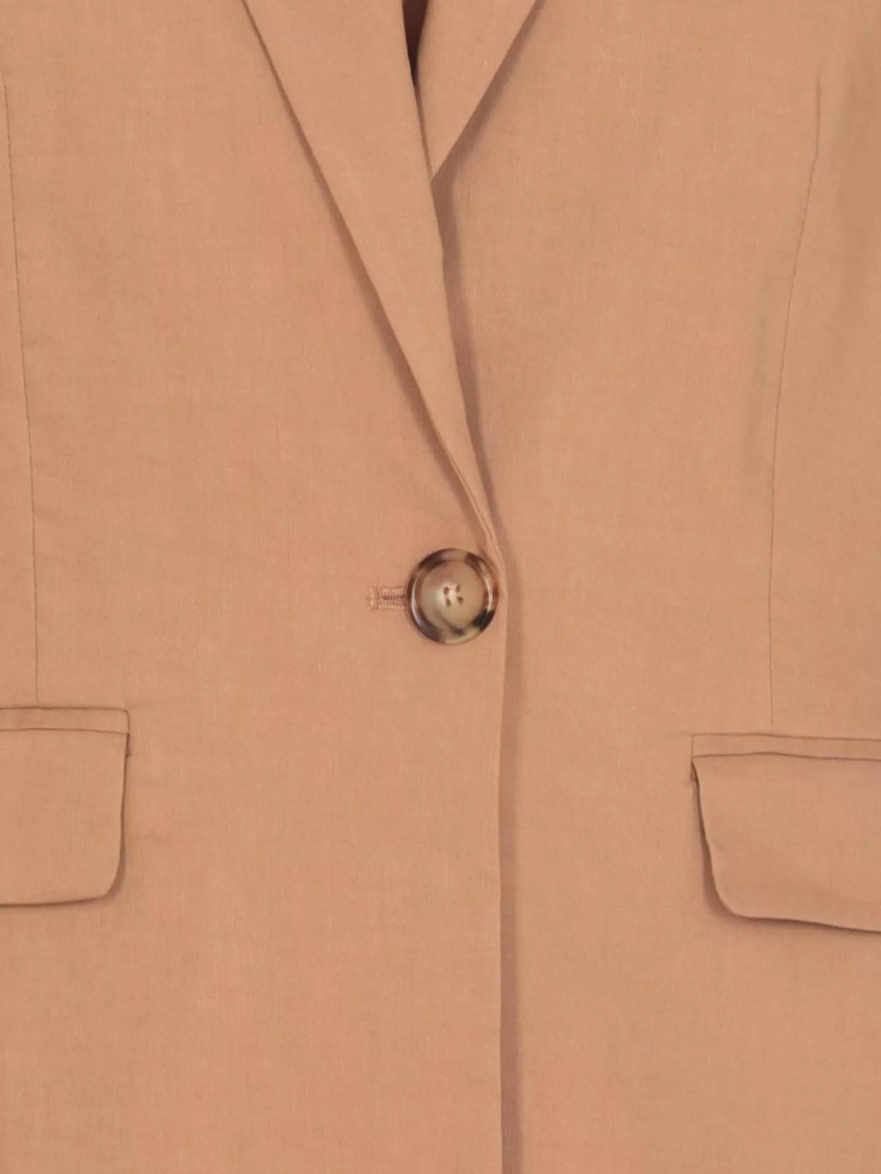 Pinko Linen Blend Peak Lapel Blazer