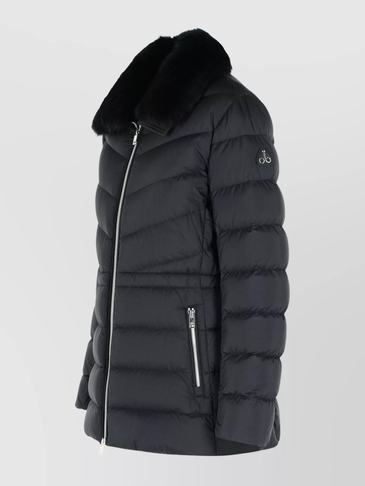 Moose Knuckles Padded Long Sleeve Quilted Jacket