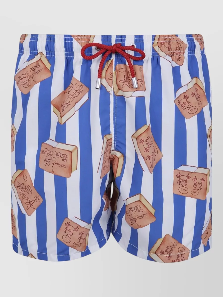 Mc2 Saint Barth polyester swim shorts