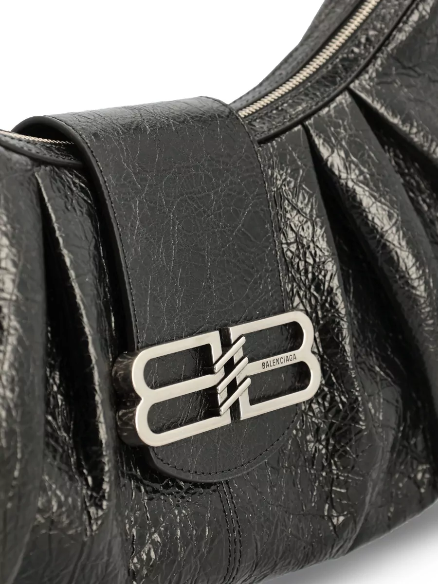 Balenciaga Pamela Small Leather Clutch Bag