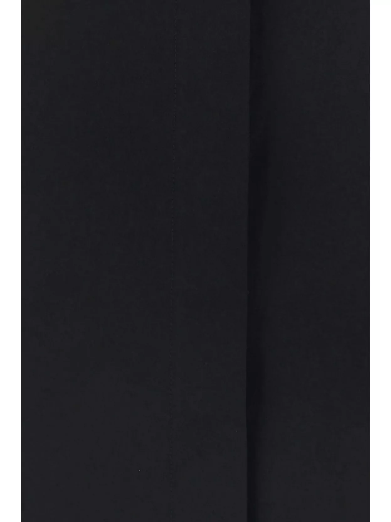 Max Mara Camicia Pagina In Popeline Stretch Nero Donna