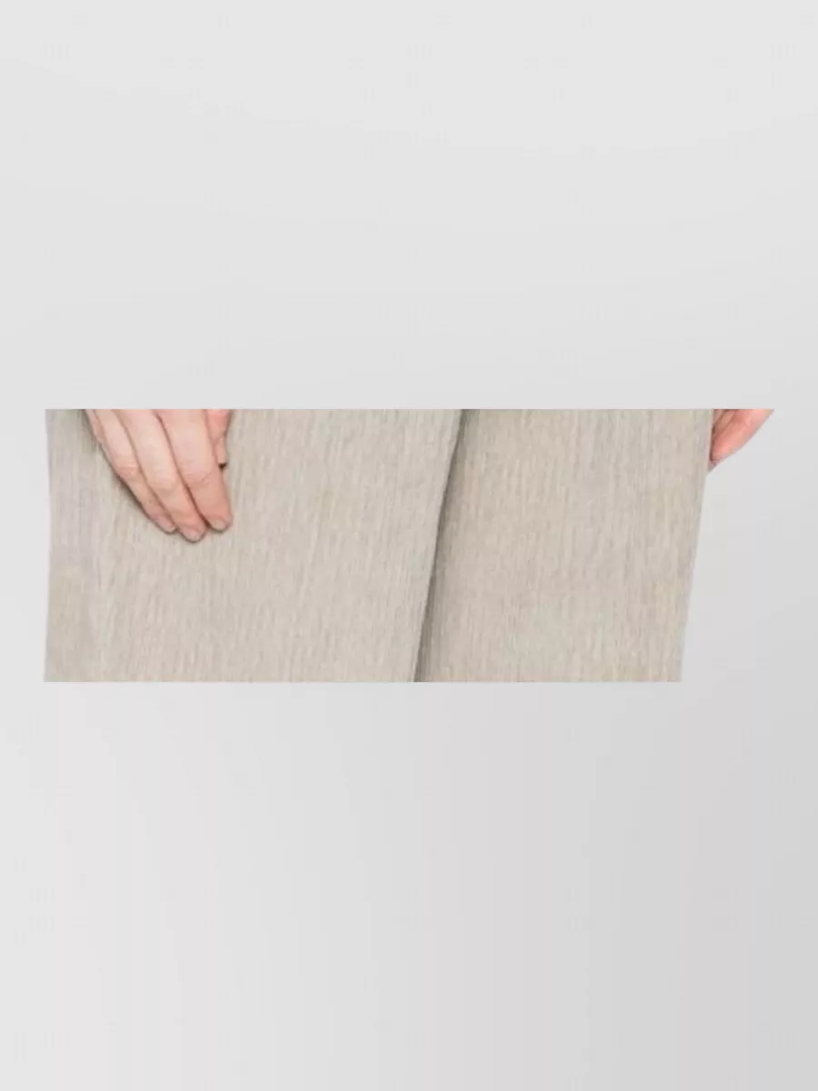 Apuntob Striped Long-Sleeve Polo-Collar Shirt