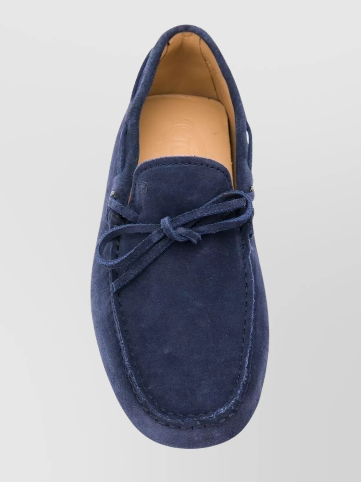 Tod's Bow Detail Soft Suede Loafer