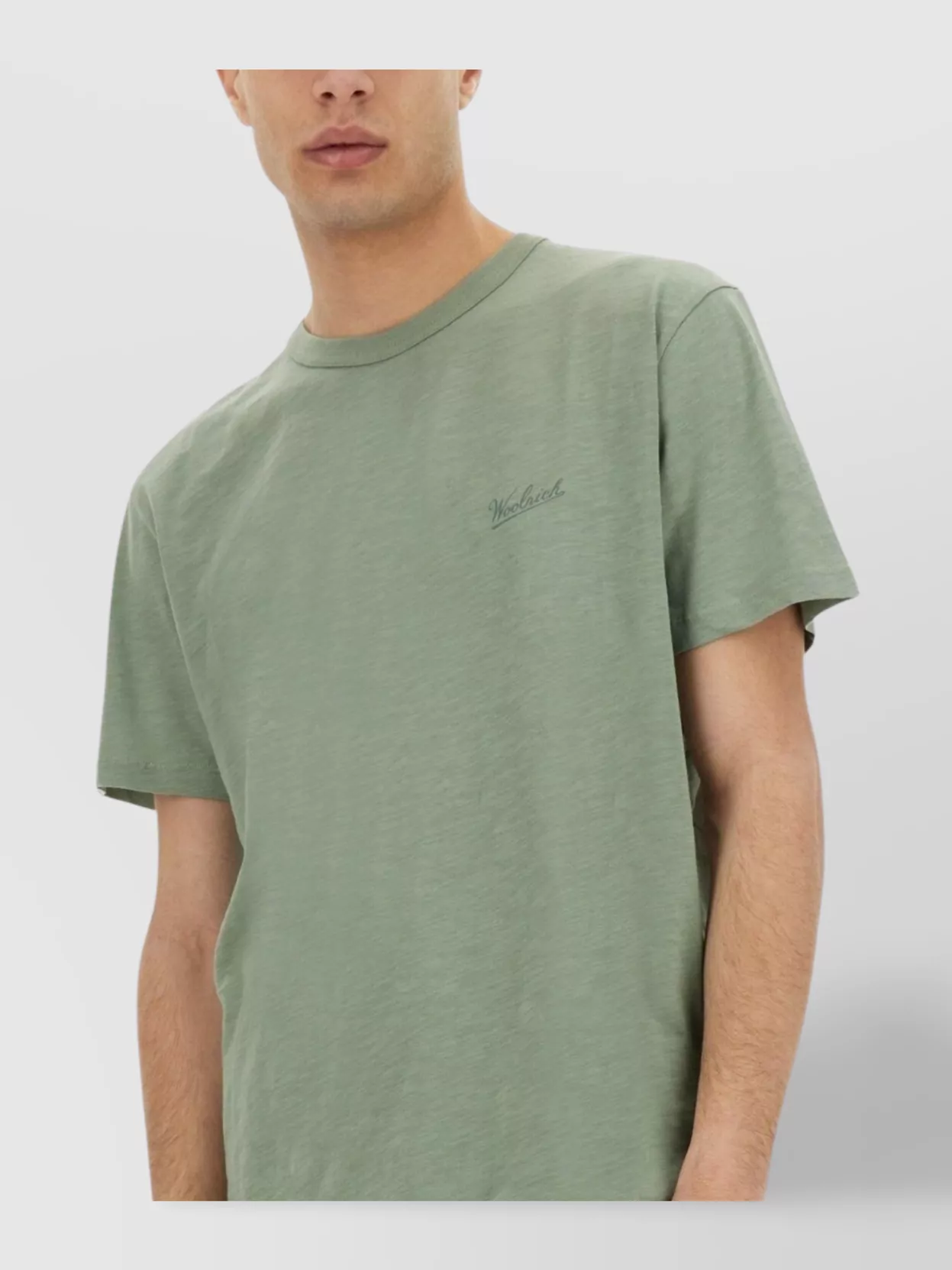 Woolrich Crew Neck Cotton T-Shirt