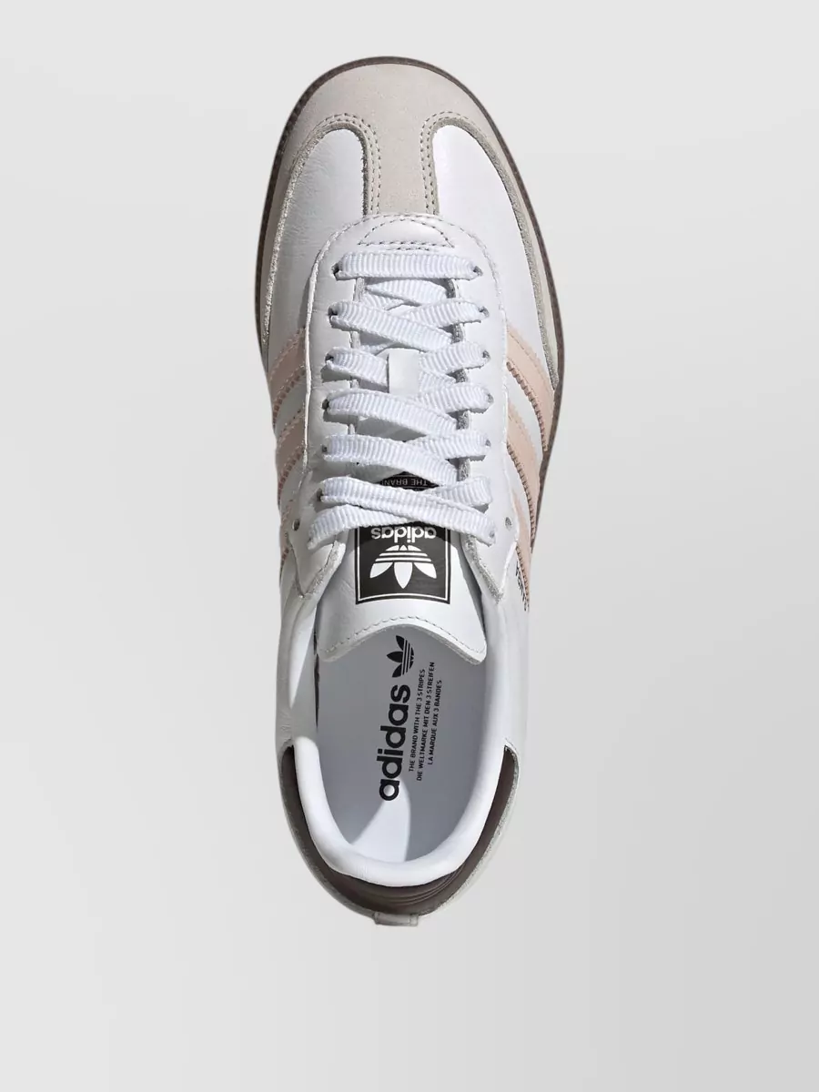 Adidas Leather Lace-Up Sneakers
