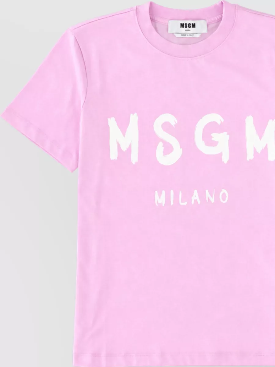 MSGM cotton t-shirt