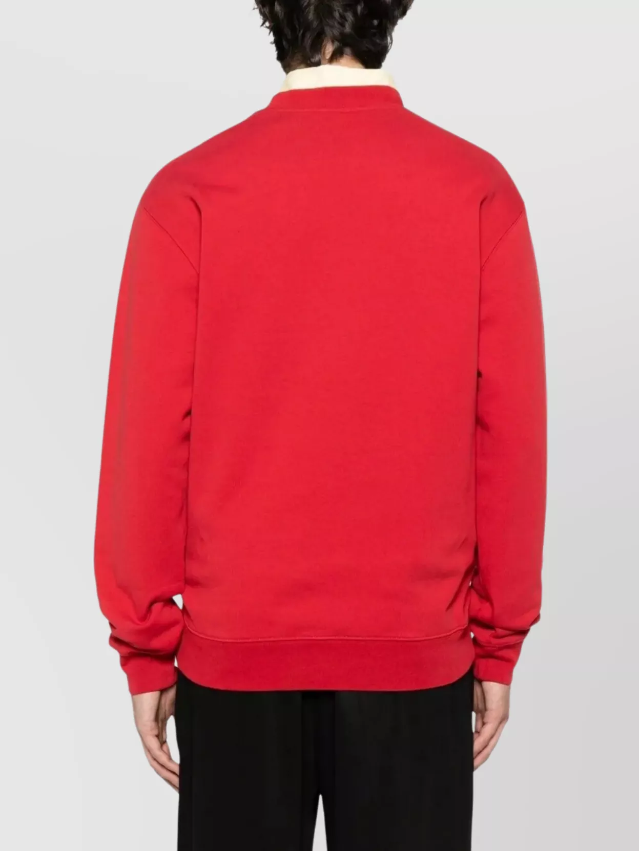 Jacquemus Ribbed Cuffs Crewneck Sweater