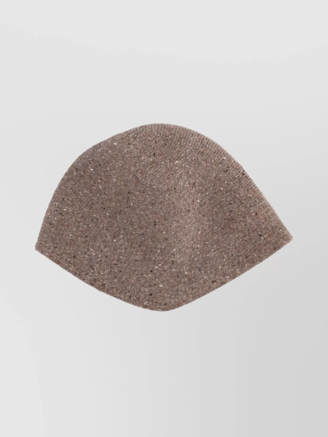Uma Wang Textured Soft Fabric Hat With Rounded Crown In Brown