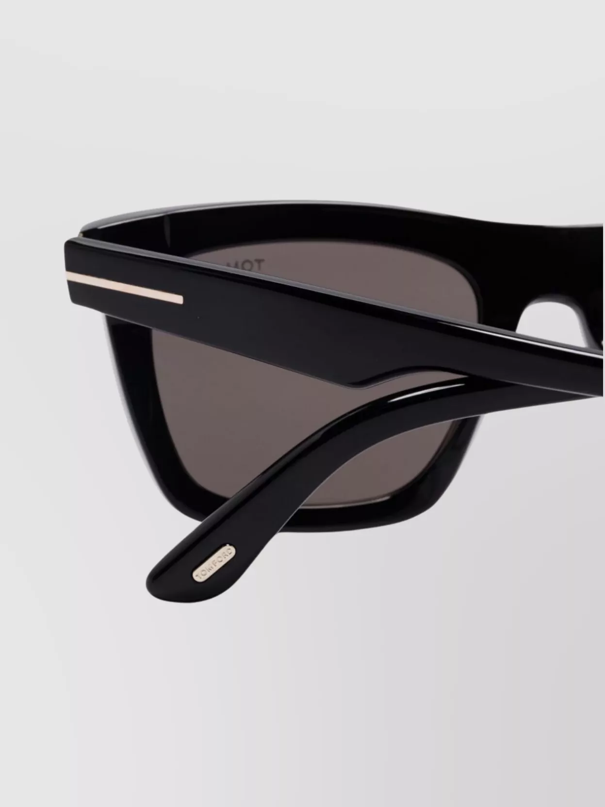 Tom Ford Square Frame Sunglasses Metal Accents