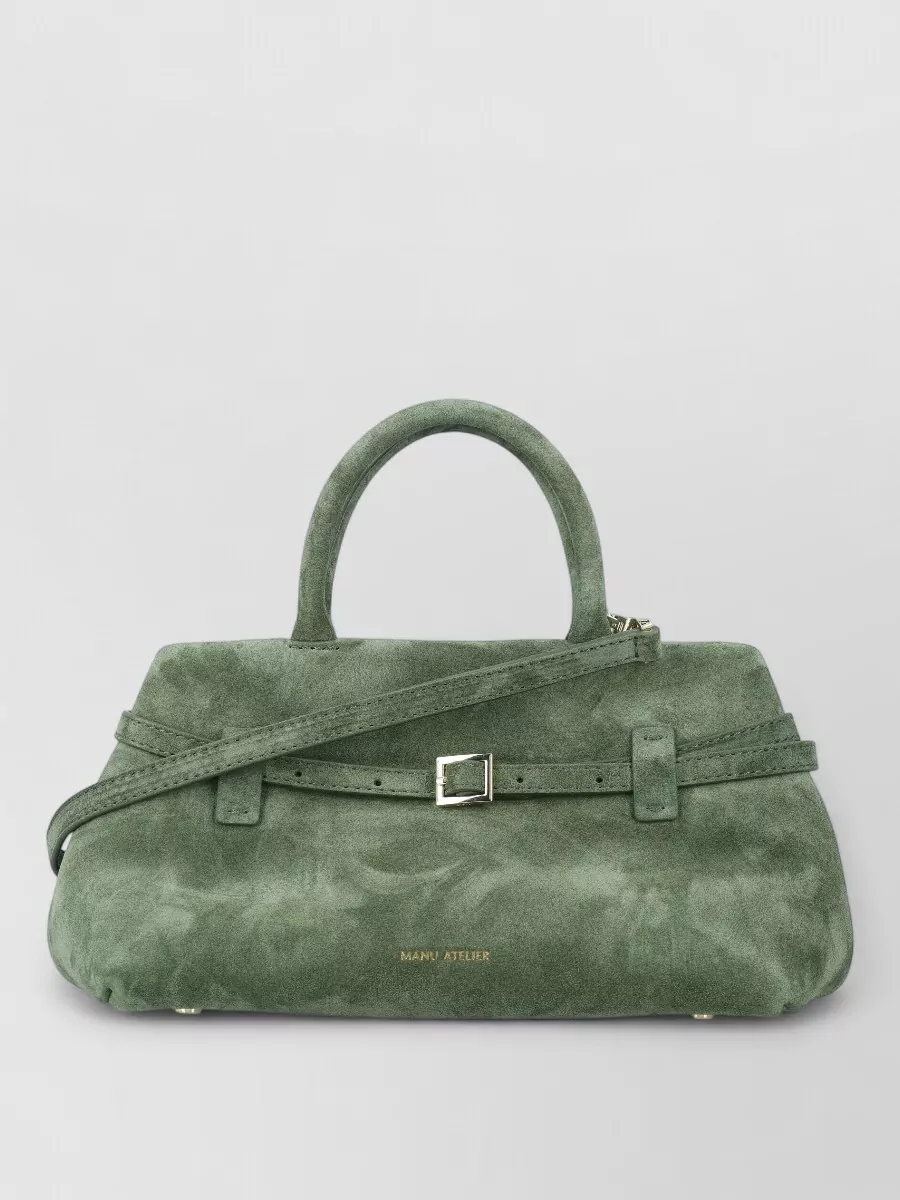 Manu Atelier Na calf leather shoulder bag