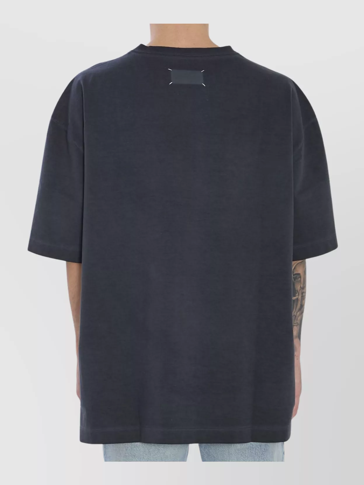 Maison Margiela Oversized T-Shirt Ribbed Neckline