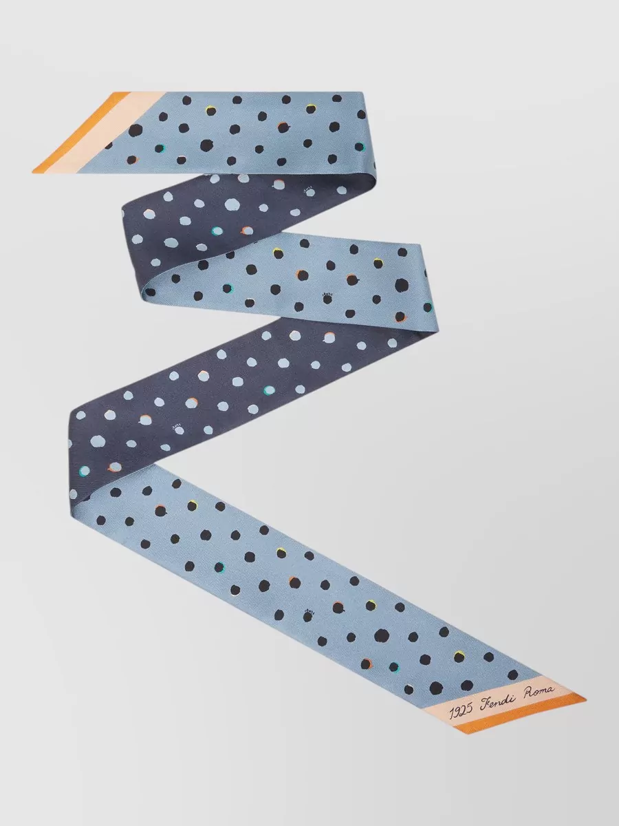 Fendi Silk Printed Bandeau