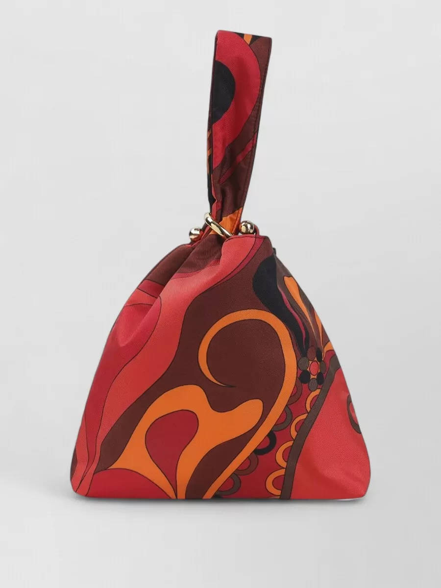 Pucci Silk Printed Clutch Bag