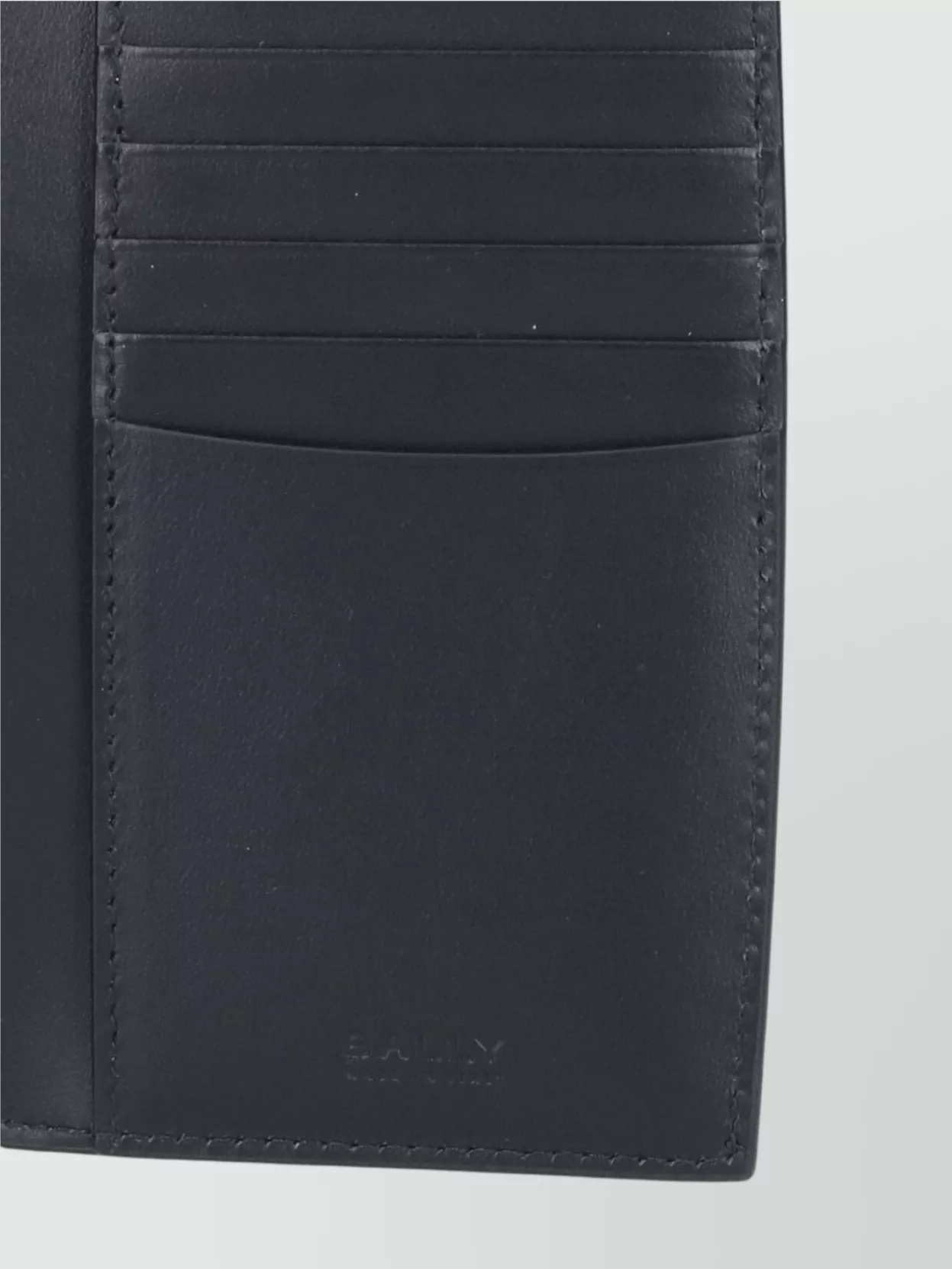 Bally Slim Textured Compact Wallets
