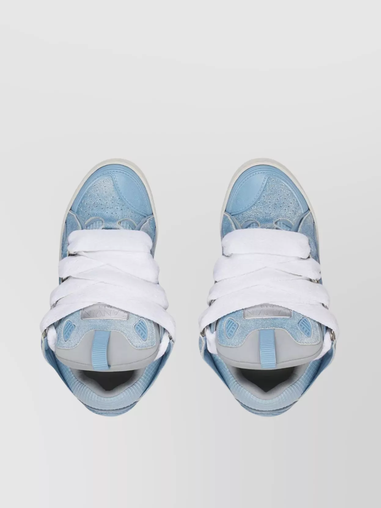 Lanvin Chunky Sole Perforated Sneakers