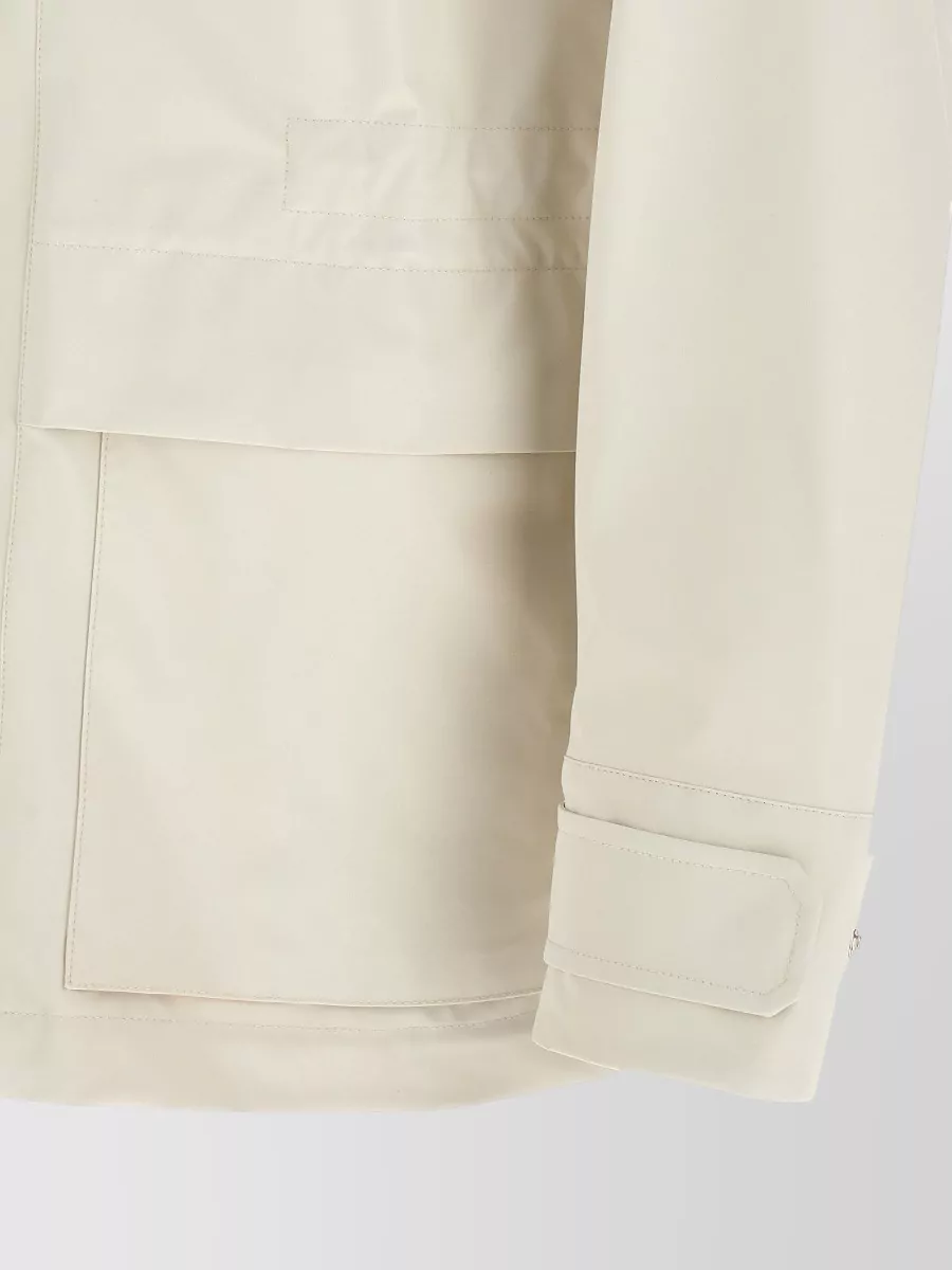Brunello Cucinelli Waterproof High-Neck Lightweight Jacket