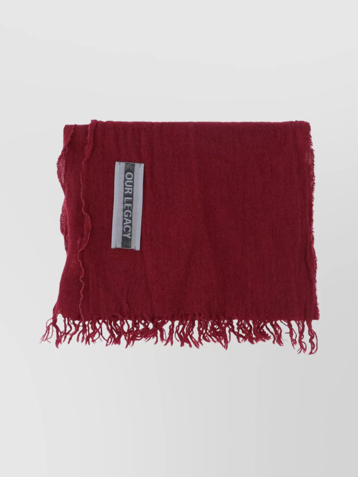 Our Legacy Luxurious Scarf Fringed Edges