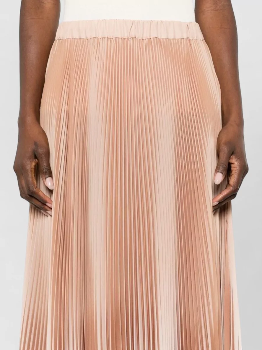 Fabiana Filippi Midi Skirt Ombre Effect Pleated Design