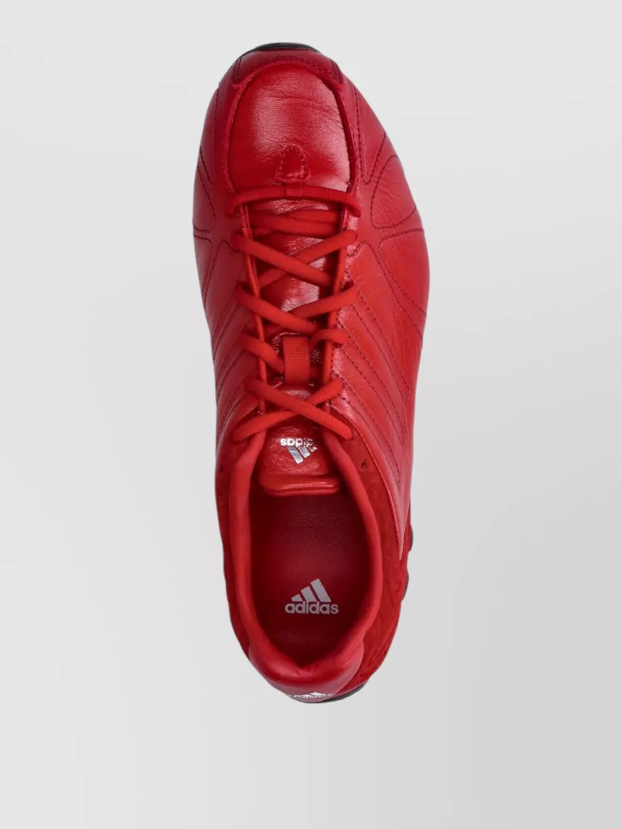 Adidas Leather Low Top Lace-Up Sneakers