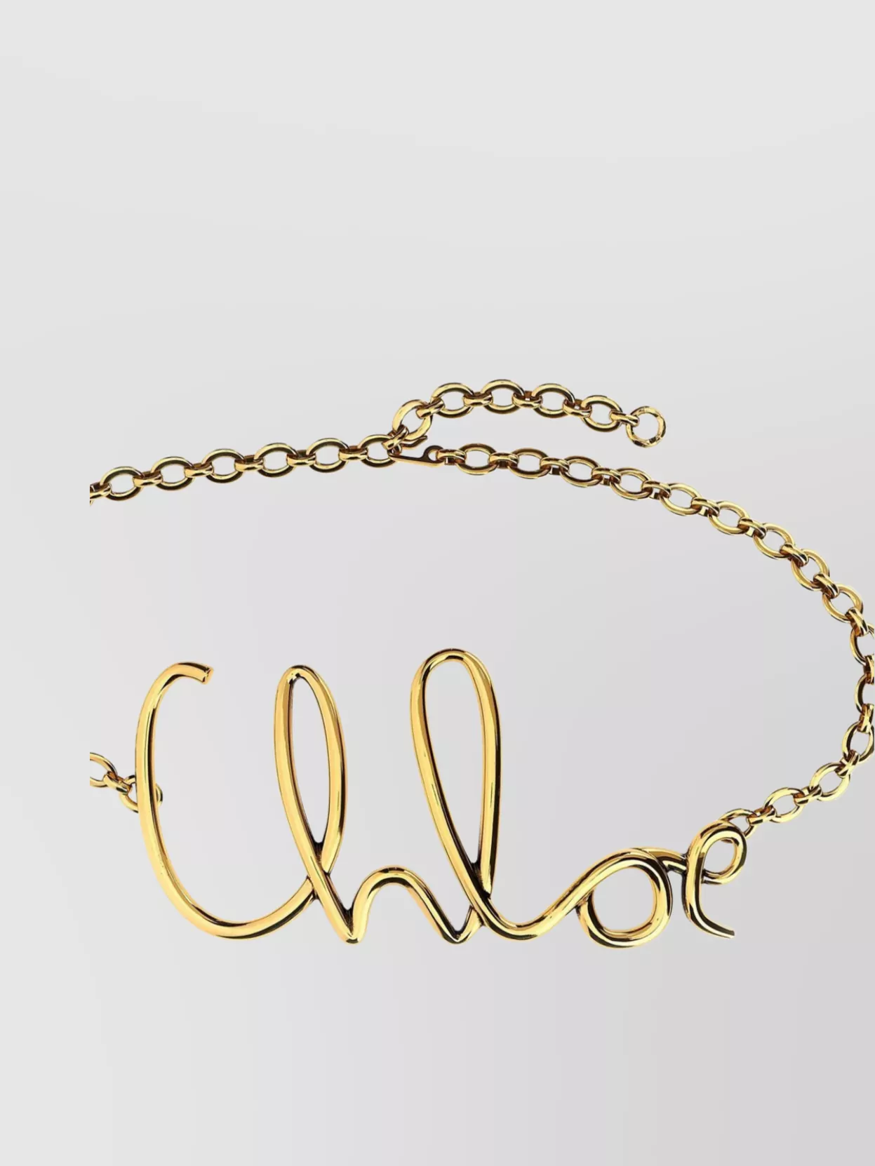 Chloé Adjustable Chain Link Belt