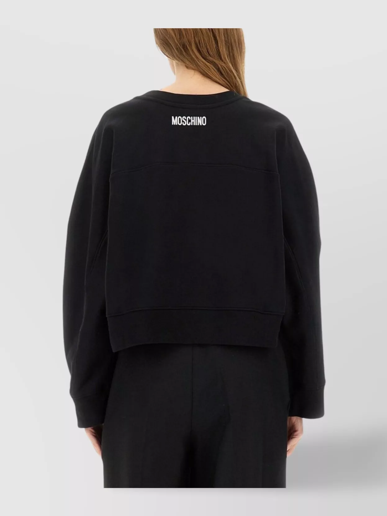 Moschino Smiley Face Knitwear Crew Neck Design