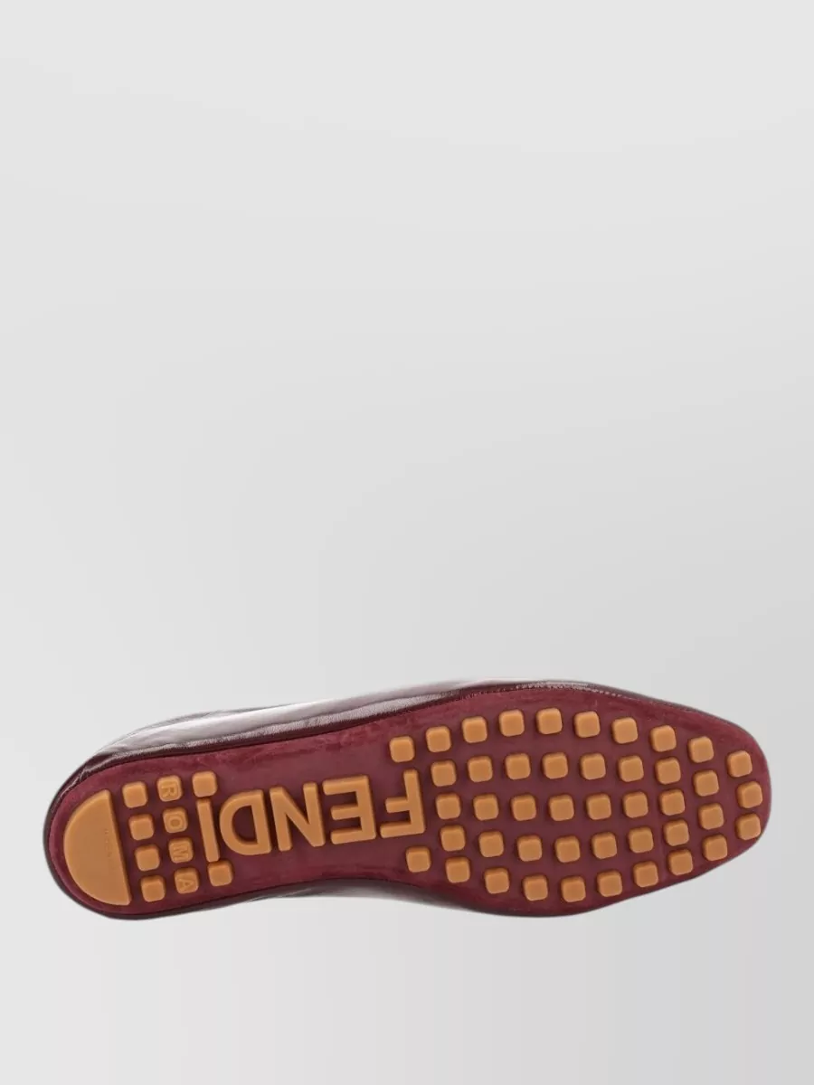 Fendi Leather Loafers