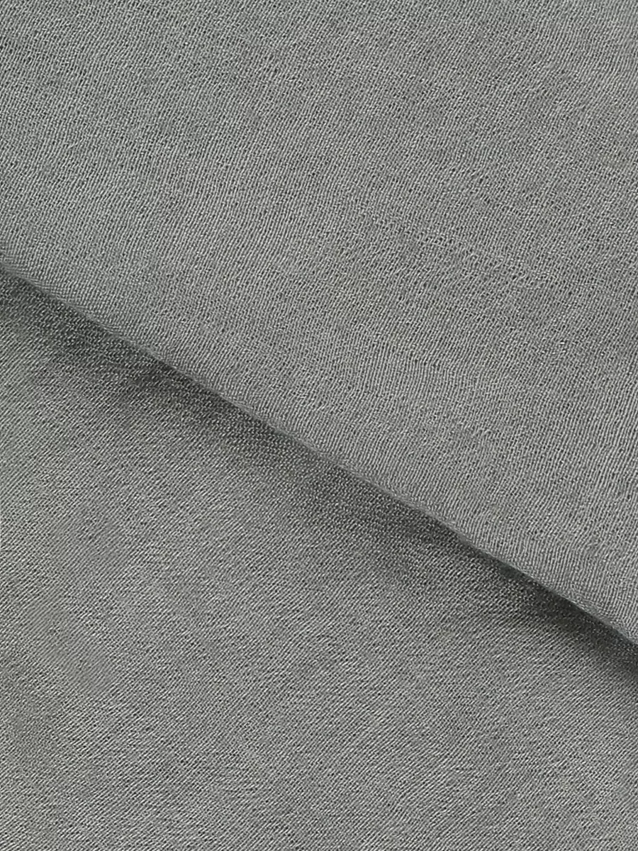 Rick Owens Mens Scarf Wool Silk Blend Fringed